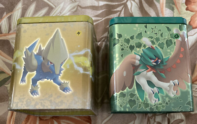 2022-Pokemon TCG: STACK EM HIGH Collectible EMPTY Tin-NO CARDS-2 Included