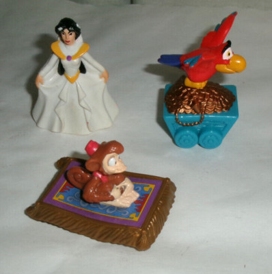 Disney Aladdin Lago Parrot Mining Cart Aub Monkey Magic Carpet Jasmine Princess