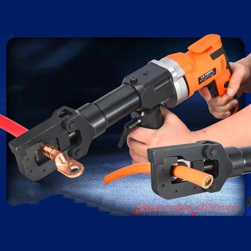 2In1 Crimping and Cutting Lz-300Fc Electric Hydraulic Crimping Pliers Cable - Picture 4 of 13
