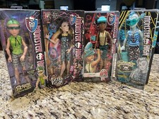 Monster High Boy Doll Lot VHTF NIB