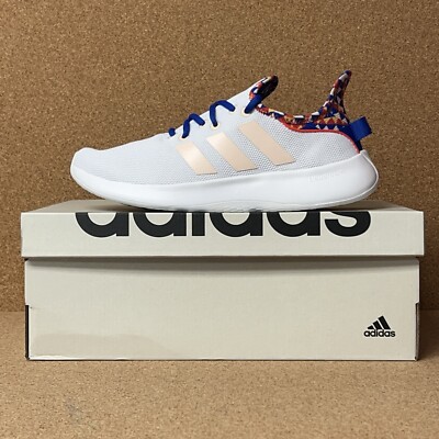 Adidas Cloudfoam Pure SPW White Blue Red Size Women's