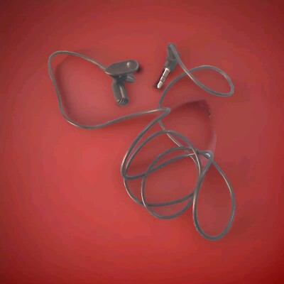 Clip-on Lapel Microphone Condenser Mic for PC and other app 36'' long 3.5mm Jack