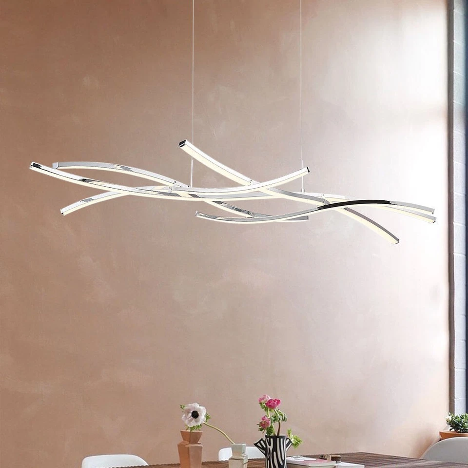 Candelabro de teto cromado 22,38 polegadas luz de divergência WAC LIG PD-60964-CH - Imagem 2 de 2