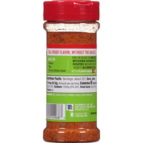 2 condimentos de pollo asado McCormick Perfect Pinch ~ sin gluten ~ 5 oz cada uno - Imagen 2 de 2