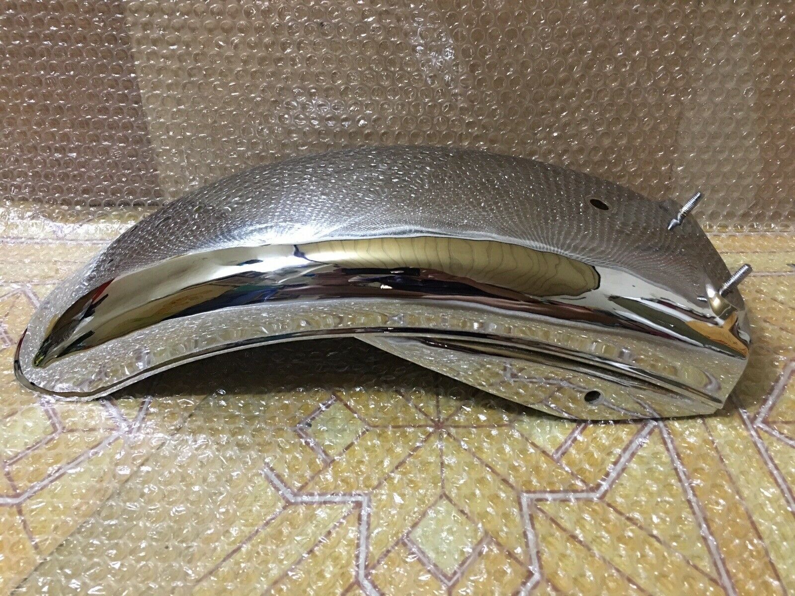 1977 1978 Honda CB 550 CB550 K Four Steel Chrome Rear Mud Guard