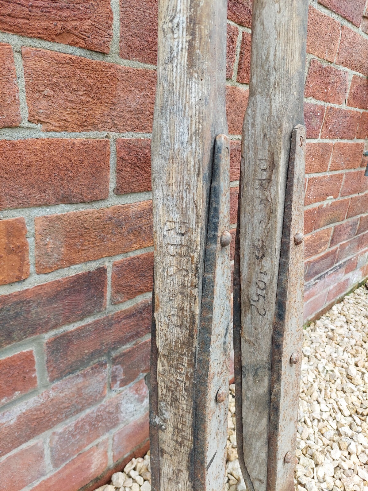 Two Large Shunting Tools To Move Railway Wagons By Hand In A Yard eBay
