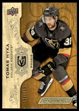 2018-19 Upper Deck Engrained /299 Tomas Hyka Rookie  Vegas Golden Knights #92