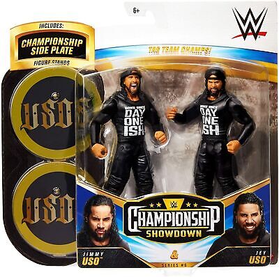 WWE Usos Jimmy Jey Uso Championship Showdown Figure Battle 2 WWE Usos Jimmy Jey Uso Championship Showdown Figure Battle 2