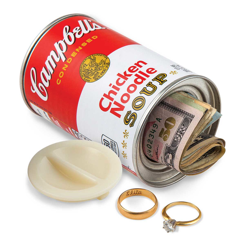 Big Mouth Inc Campbells Chicken Noodle Soup Can Spam Hidden Protection Safe BMCS - Picture 11 of 32