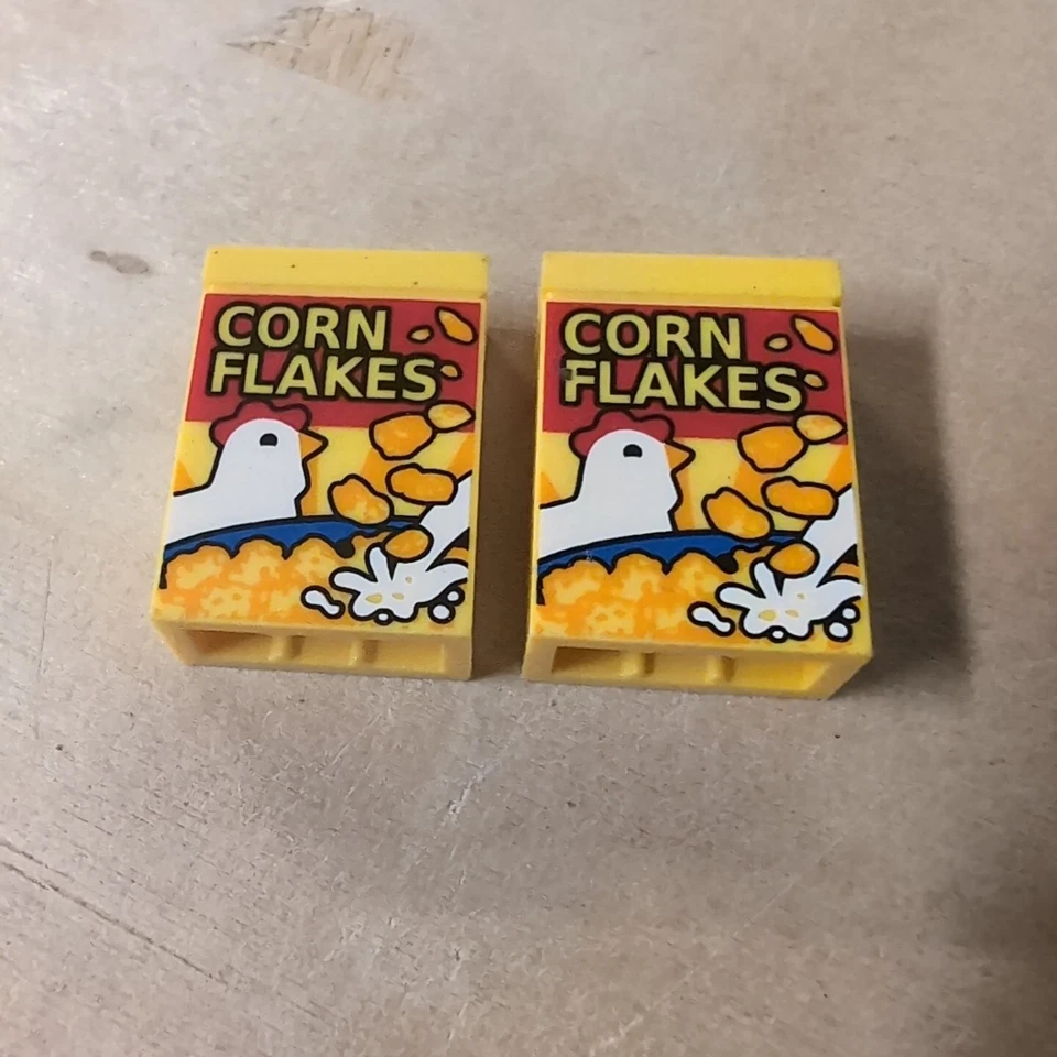 LEGO Ninjago Movie: Corn Flakes Box, 71019, 3245CPB060, MASTER WU, 2017 Set Of 2 - Image 3 of 4