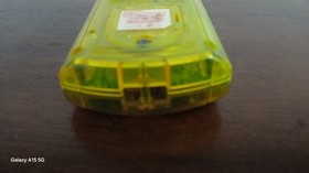 Sega Dreamcast Official VMU Visual Memory Unit Clear Extreme Yellow, Tested