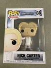 Funko Pop Rocks Backstreet Boys Nick Carter #138 W/Protector New Mint Condition