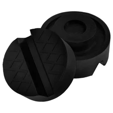  2 Pcs Trailer Jack Pads Rubber Block for Vehicle Lift Floor Stand