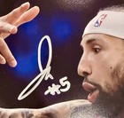 NEW YORK KNICKS JOSE ALVARADO SIGNED AUTO 8x10 PHOTO WITH JSA WITNESS! — photo 2