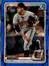 2020 Bowman Draft Sapphire Edition #BD-191 Grayson Rodriguez