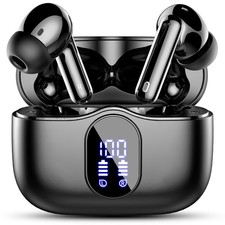 Wireless Earbuds, Bluetooth 5.4 Headphones Bass Stereo, Ear Buds with Noise C...