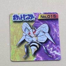 Beedrill Pokemon Pocket GB Bros Card Mini Card No.015 Pocket Monsters Japan N-3