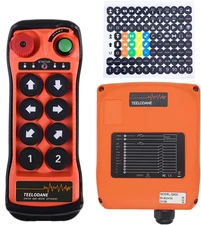 Q800 Industrial Wireless Crane Remote Control Kit 8 Button 12V 24V Electric Lift