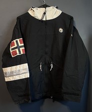 RARE Napapijri Geographic Innovator PLUS Men's Jacket Size M Black
