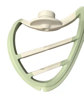 *NEW* Pourfect Scrape-a-bowl Beater Attachment For KitchenAid Mixer LIGHT GREEN