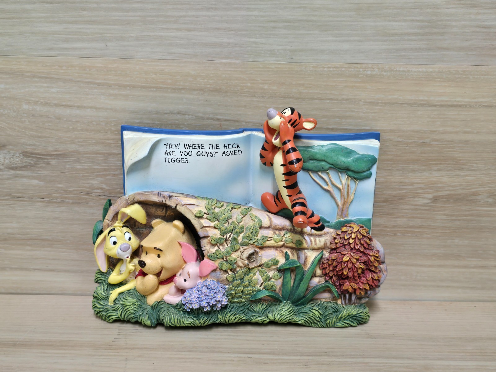 Set of 5 Winnie the Pooh Numbered Bradford Exchange "Book"  Wall Hangers