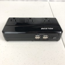 Bestek 250W Portable Power Adapter  Converter, Model MRJ201GU, Black, Works