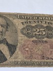 Fractional Currency 1874 25 Cents Note Paper Money United States Antique Vintage — photo 3