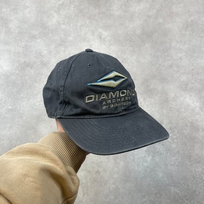 Diamond Archery Bowtech Baseball Cap Herren verstellbar bestickt, schwarz