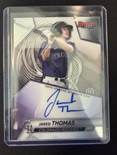 2025 Bowmans Best Jared Thomas Auto Rockies