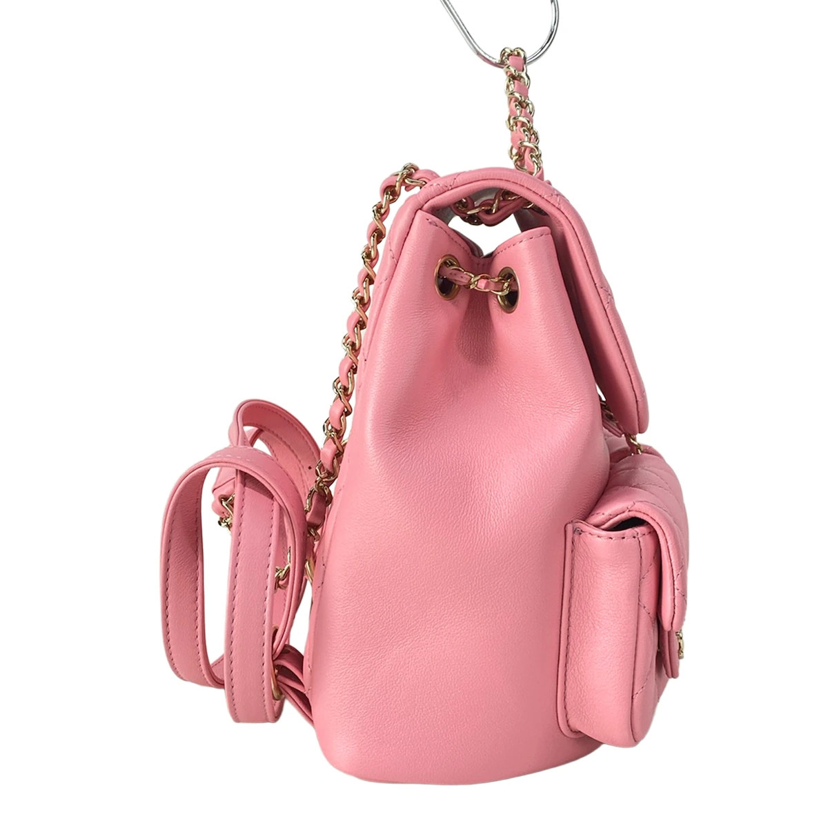 Chanel Matelasse Backpack AS3860 Pink Lambskin | eBay display picture 2