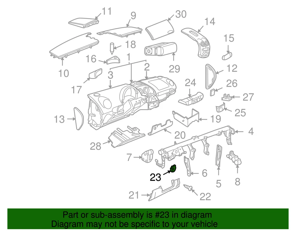 Panel de moldura inferior genuino Volkswagen tuerca en U N-906-987-03 Foto 2 de 3