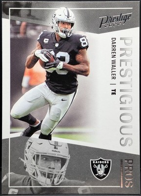2022 Panini Prestige Prestigious Pros #PP-10 Darren Waller Las Vegas Raiders