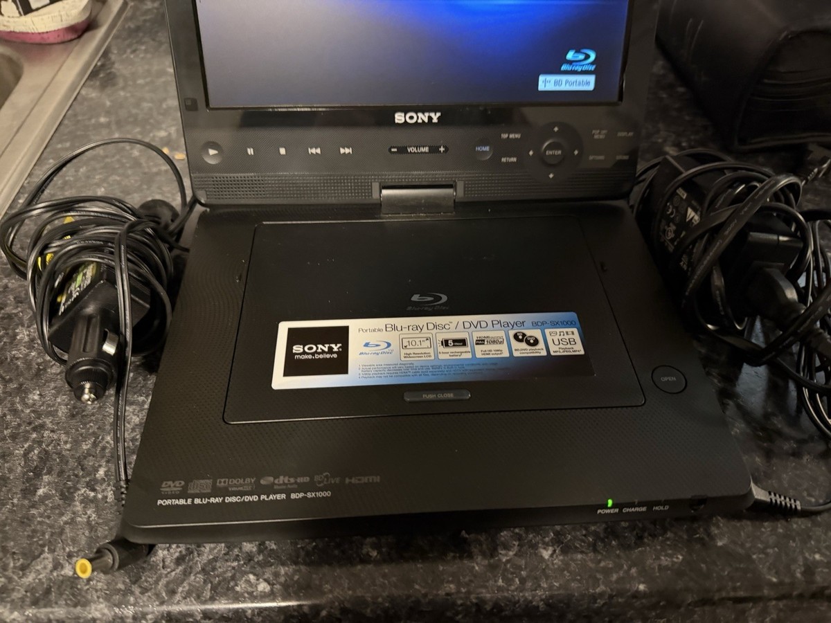 Sony BDP-SX1000 Portable Blu-Ray Player (10.1
