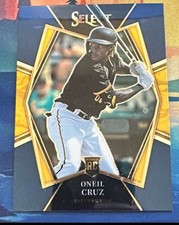 2022 Panini Select #101 Oneil Cruz Blue Retail Base