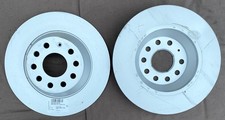 VW PASSAT TIGUAN AUDI Q3 SKODA KODIAQ GENUINE REAR BRAKE DISCS PAIR 300X12MM