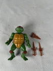 Vintage Teenage Mutant Ninja Turtles Raphael Action Figure w/ Accessories 1988