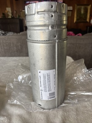 PelletVent 4PVL-A12 4in.x10in.x12in. Adjustable Double-Wall Chimney Stove Pipe