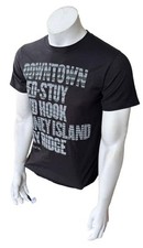 Tultex Men's Jay-Z Downtown Bed-Stuy Red Hook Coney Island Bay Ridge Shirt Small