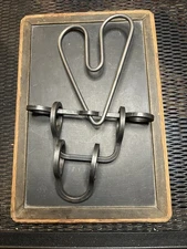 Tucker-Jones House Iron Heart Wrought Iron Tavern Puzzle Blacksmith Made In USA