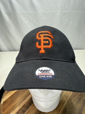 San Francisco Giants Hat NEW Black Fan Favorite Adjust Hook Loop Baseball MLB