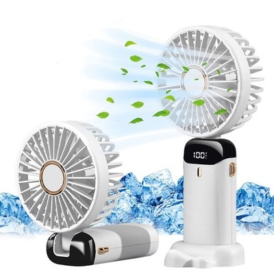 Mini Desk Fans Air Hand Held Fans USB Rechargeable Portable Fans Cooler Cooling