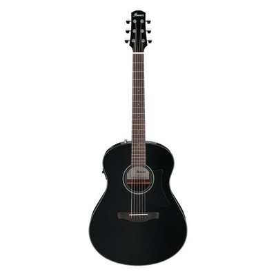 Ibanez AAM100EBK Advanced Auditorium Acoustic Electric Guitar, Black Gloss