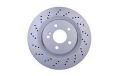 2x HELLA Disque de frein Arrière convient pour MERCEDES-BENZ CLS Coupé (C219)