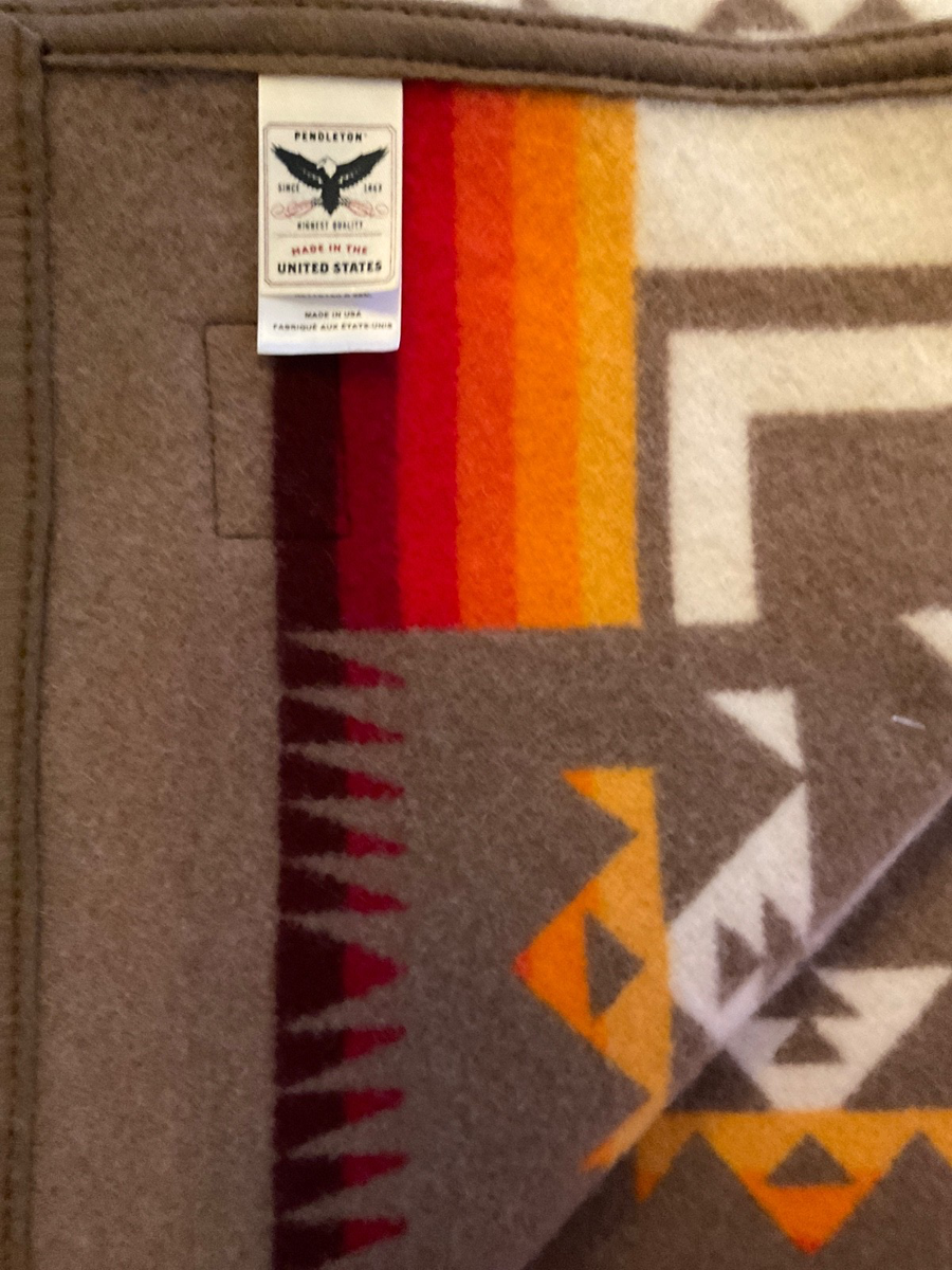 Pendleton~Beaver State~Chief Joseph~Blanket~64 x 80 in~wool blend