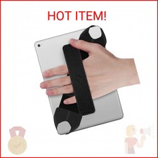 Fintie Universal Tablet Hand Strap Holder, 360 Degrees Swivel PU Leather Handle