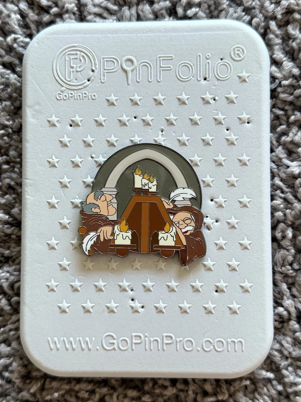 Disney Parks WDW Muppets Park Day Mystery Pin Statlor Waldorf Spaceship Earth