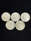 1965-1969 Kennedy Half Dollars, 40% Silver 5 Coins