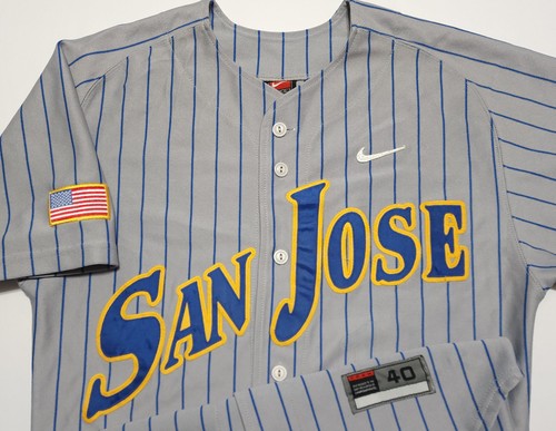 2000s San Jose State Spartans Nike Team Issue Game Worn Made in USA 40 Jersey