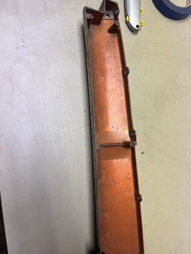 1955,56,57 Chevrolet Nomad, Pontiac Safari Upper Tail Gate Cover Used OEM - Picture 10 of 10