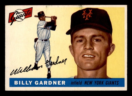 1955 Topps Baseball #27 Billy Gardner EX/MT *j1